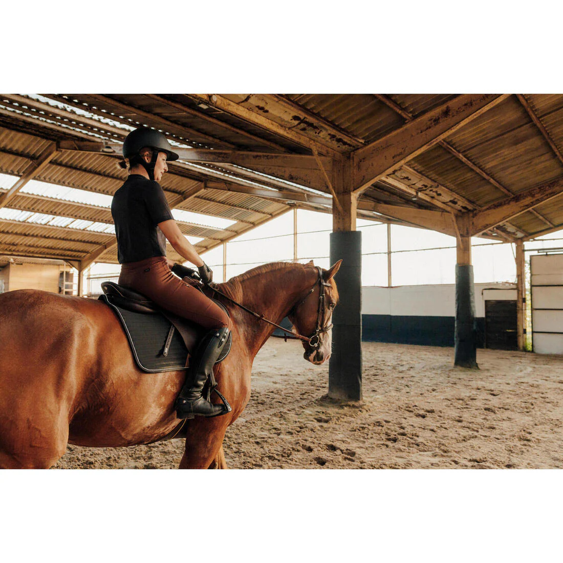 Women's Horse Riding Full Grip Leggings 500 - Image 31