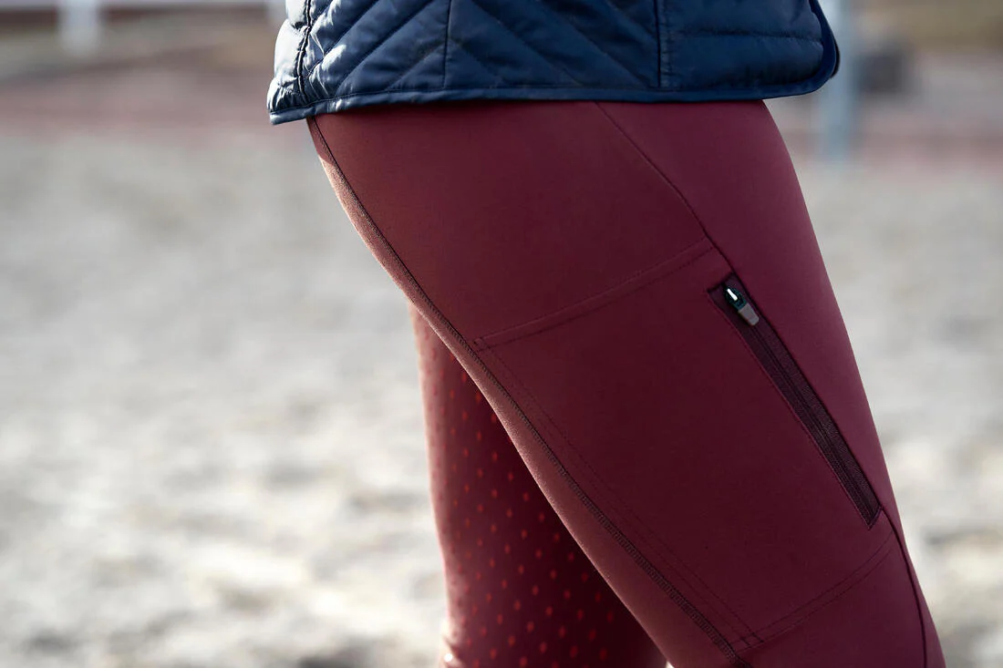 Women's Horse Riding Full Grip Leggings 500 - Image 39