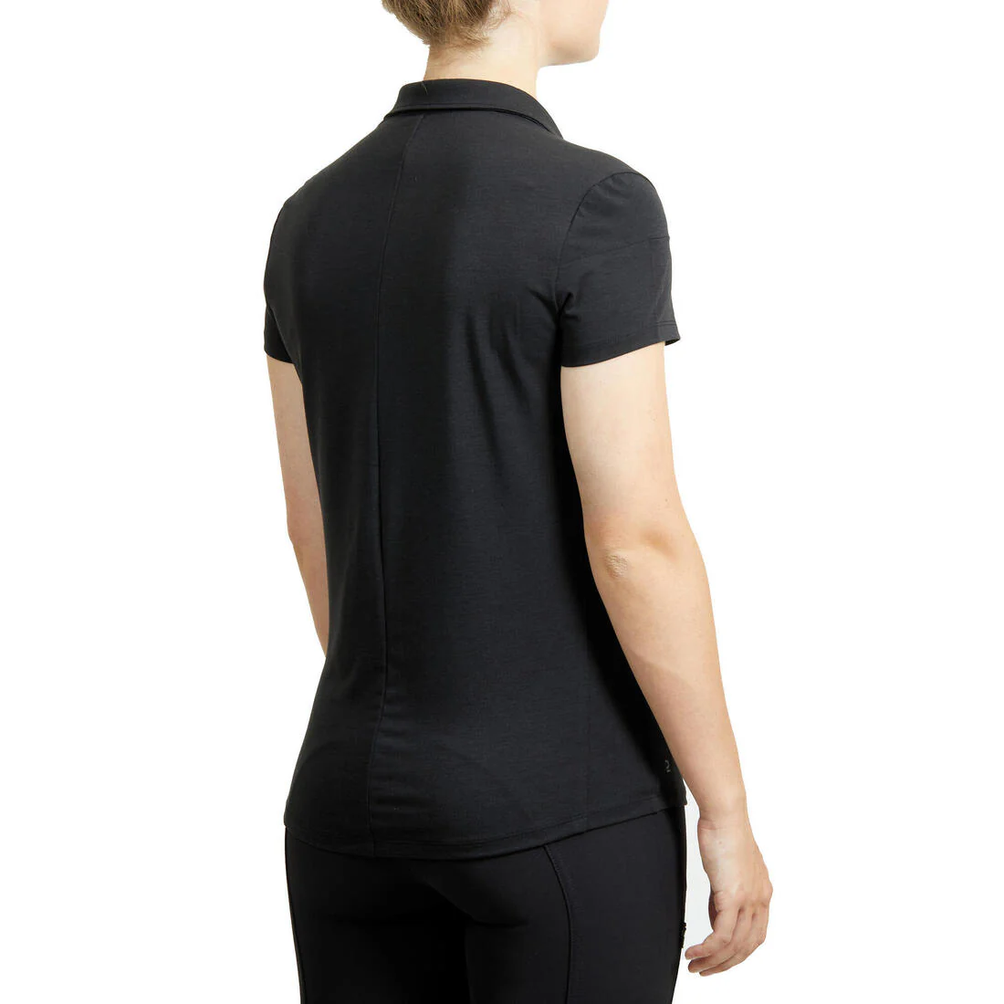 Women's Horse Riding Short-Sleeved Polo Shirt 100 - Image 4