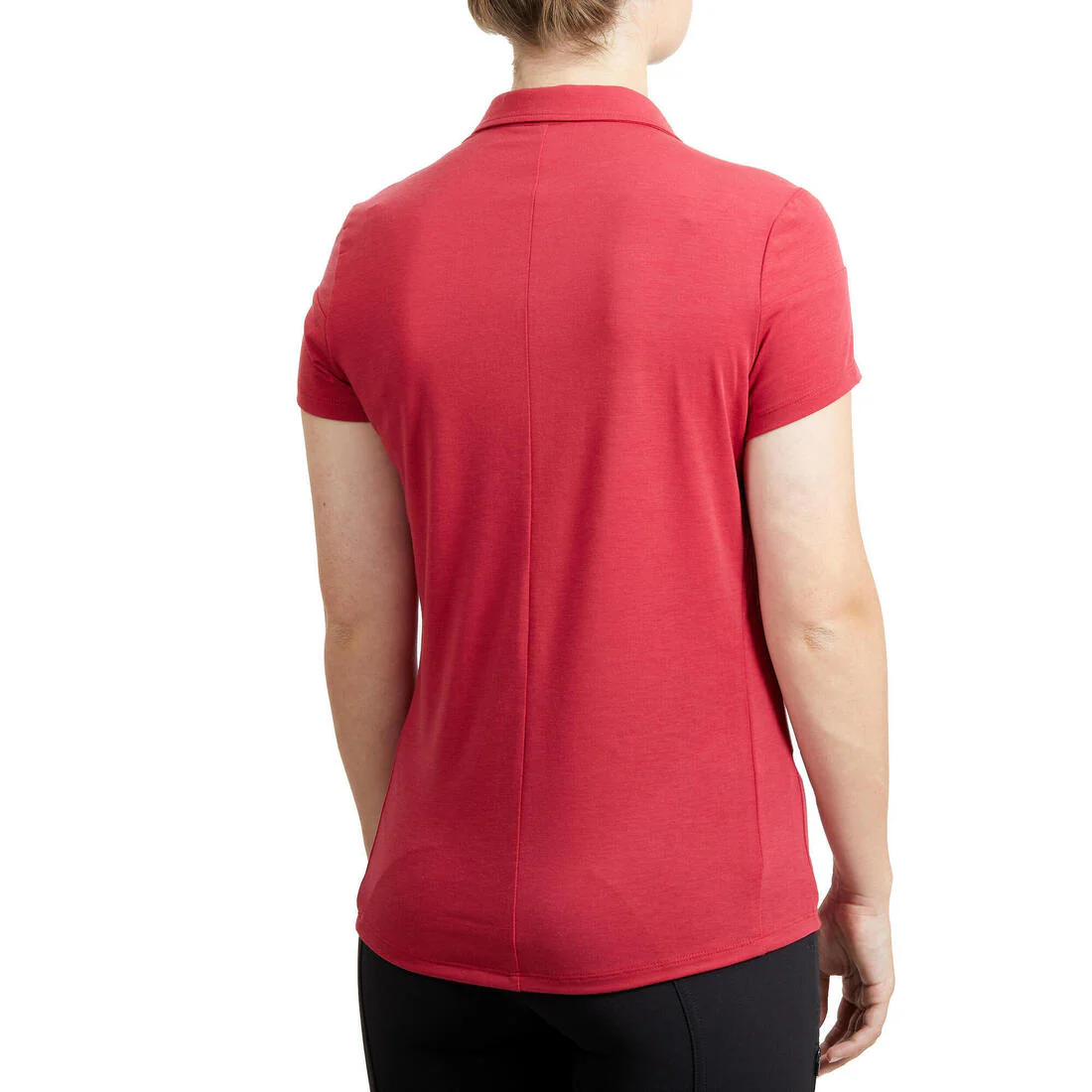 Women's Horse Riding Short-Sleeved Polo Shirt 100 - Image 6
