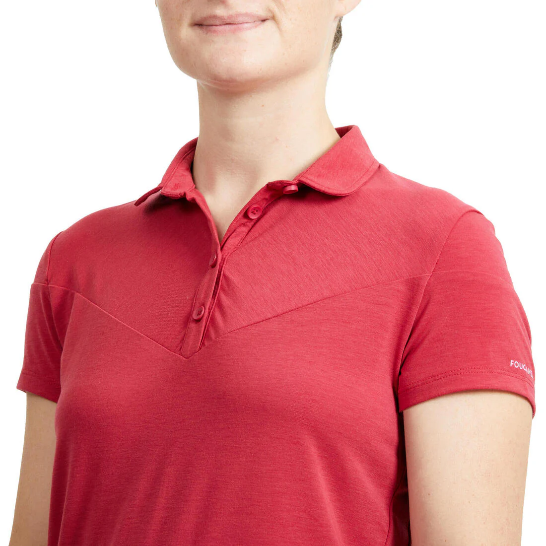 Women's Horse Riding Short-Sleeved Polo Shirt 100 - Image 8
