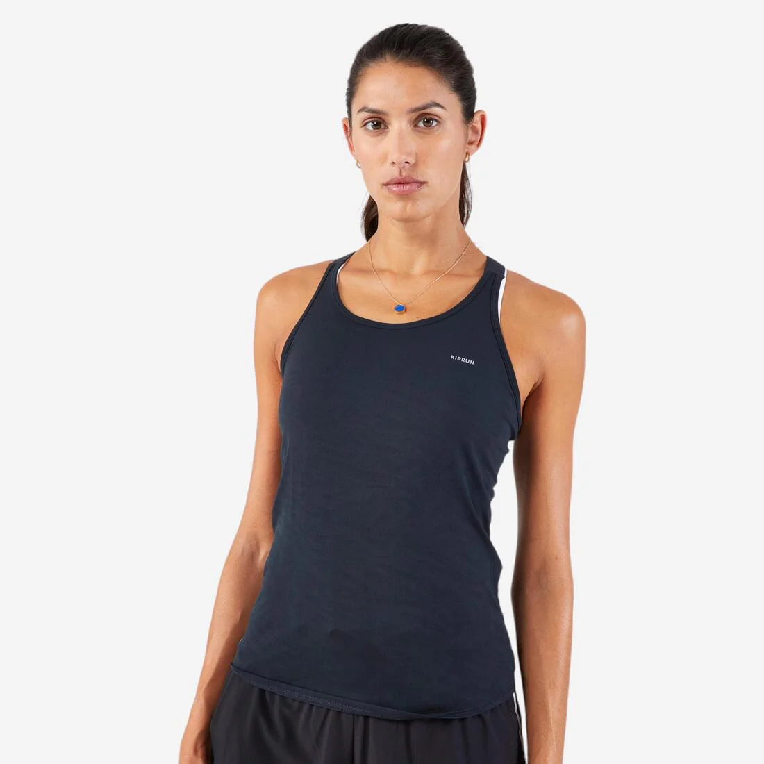 Women's KIPRUN Run 500 Comfort Seamless Running Tank Top