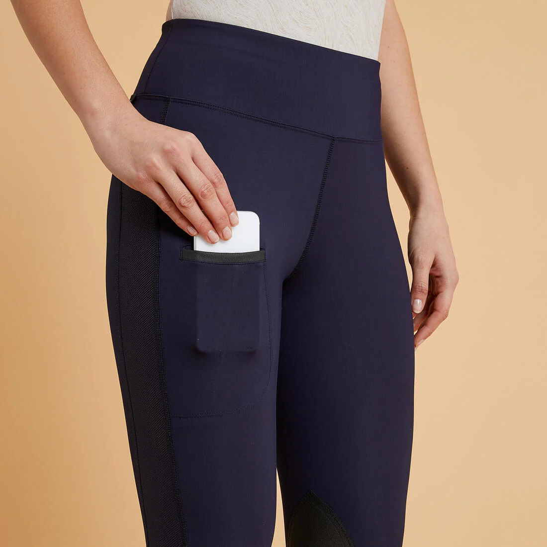 Women's Light Horse Riding Leggings 100 - Image 24