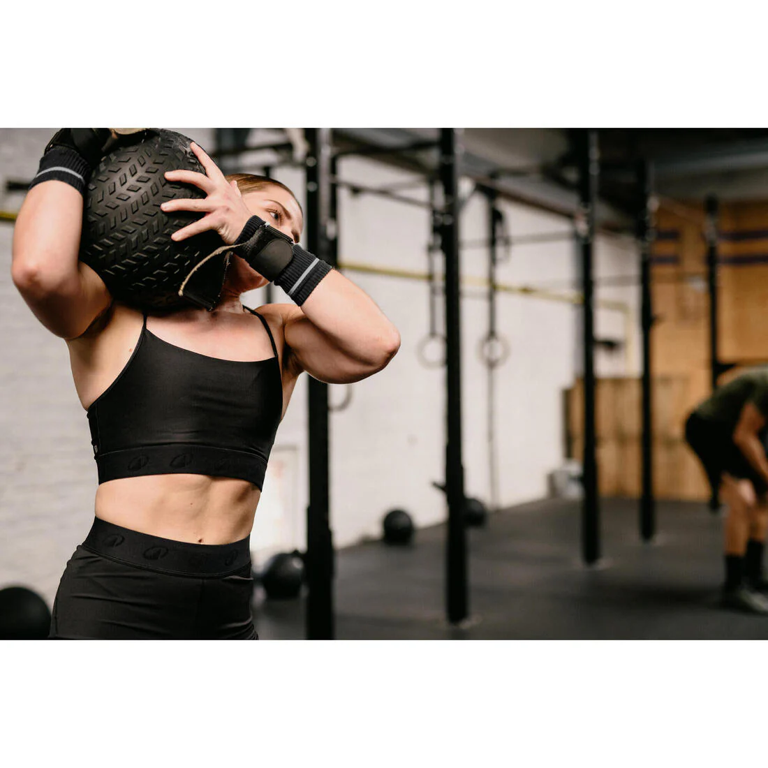 Women's Light Support Thin Crossover Strap Sports Bra - Image 6