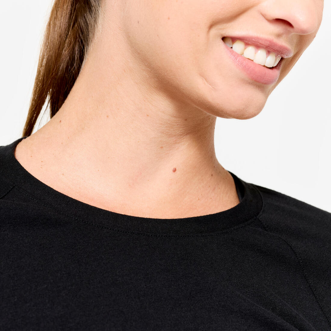 Women's Long-Sleeved Cotton T-Shirt - Image 3