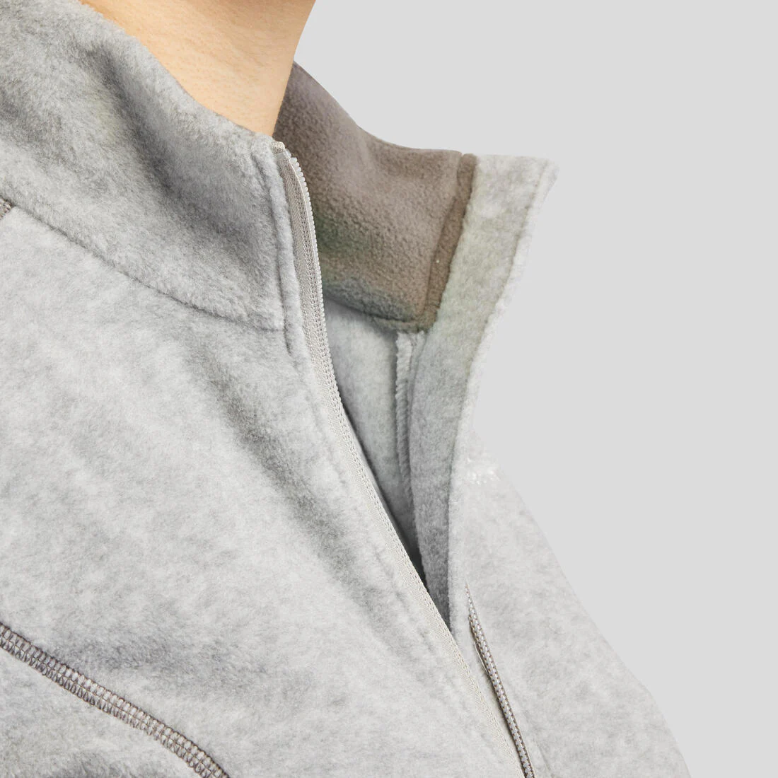 Women’s Mountain Walking Full-zip Fleece MH100 - Image 11