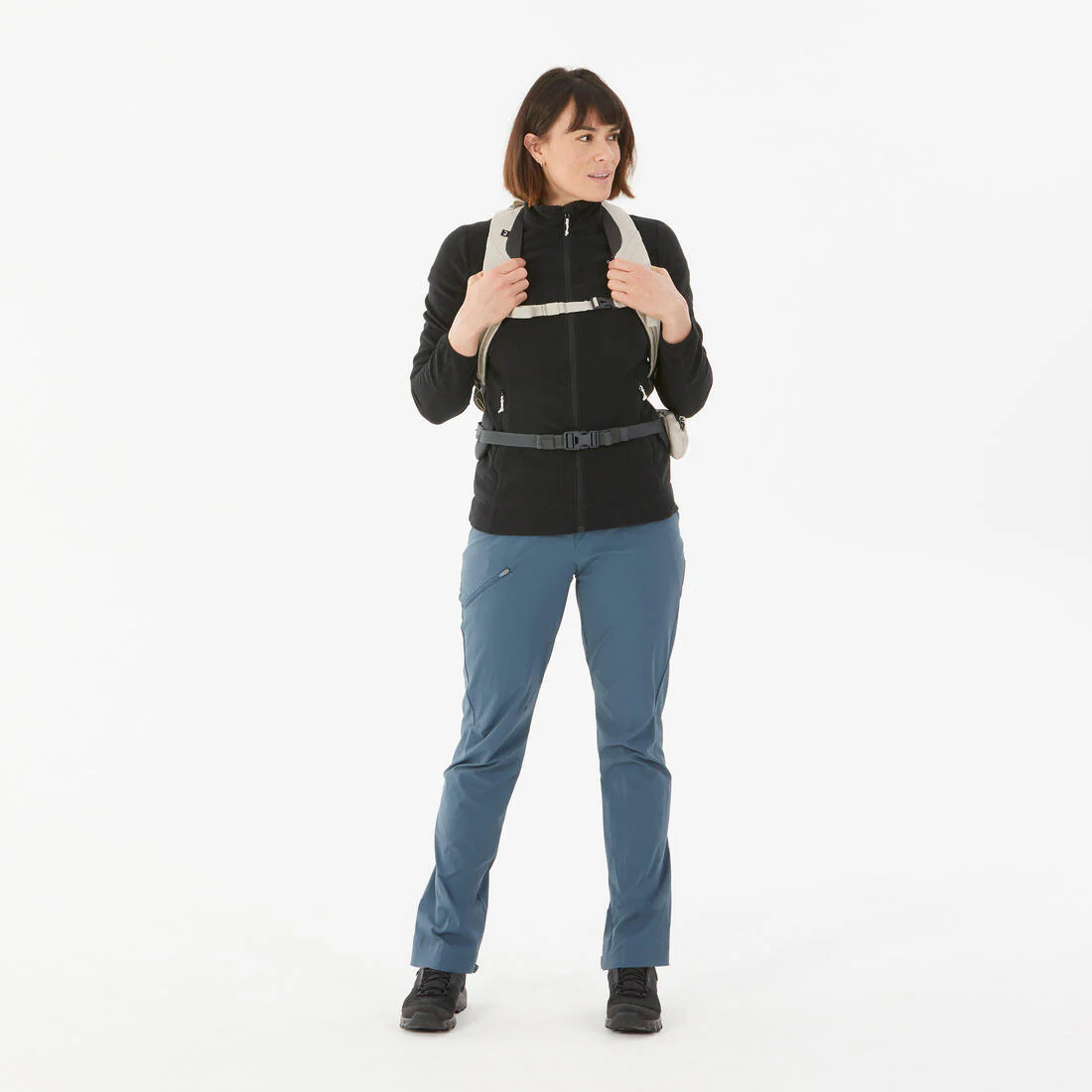 Women’s Mountain Walking Full-zip Fleece MH100 - Image 13