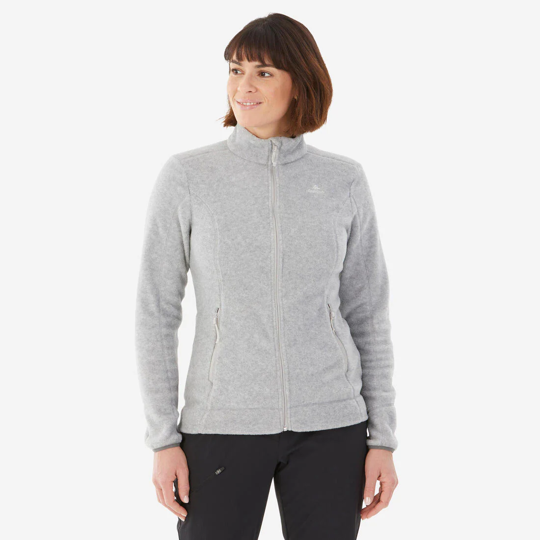 Women’s Mountain Walking Full-zip Fleece MH100 - Image 2