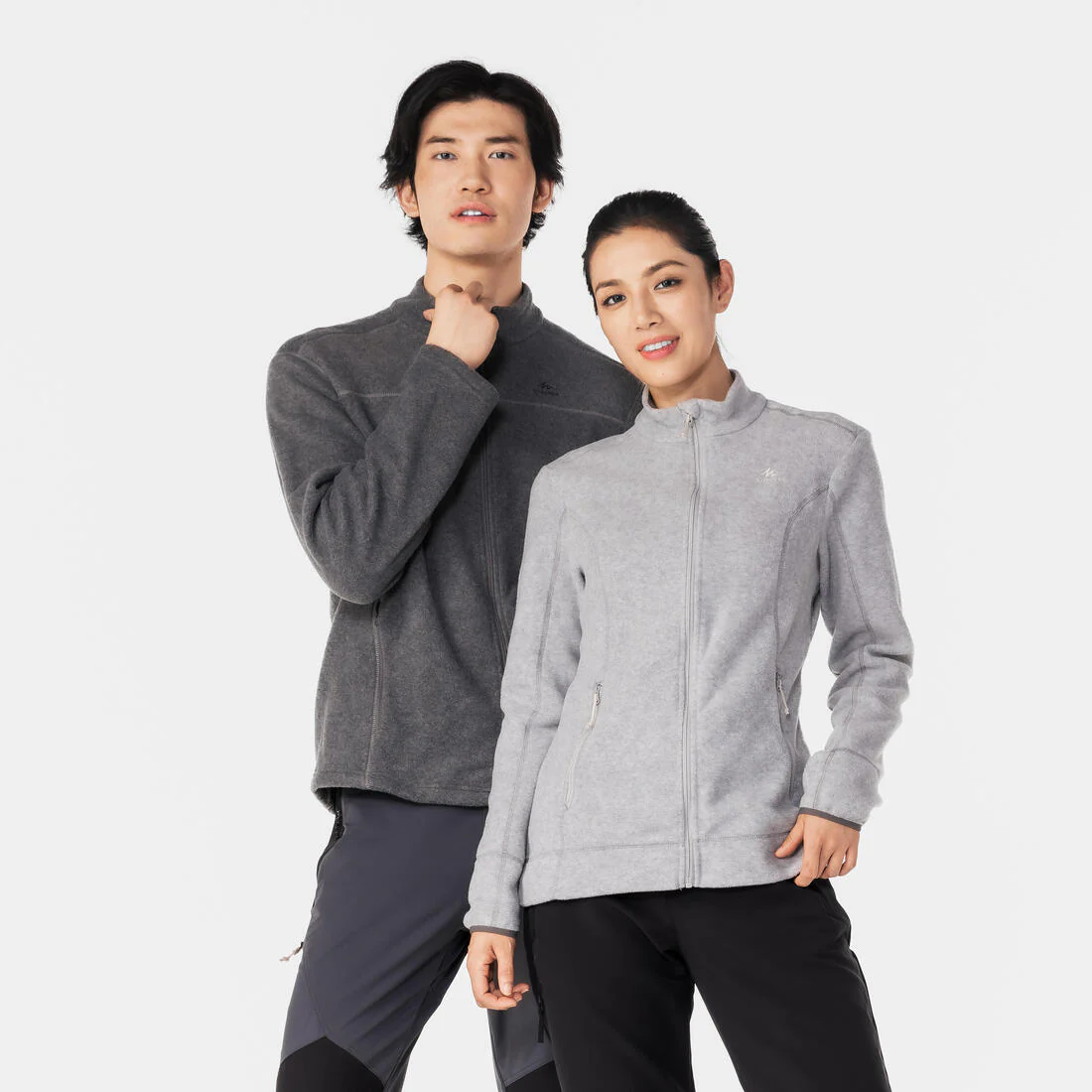 Women’s Mountain Walking Full-zip Fleece MH100 - Image 25