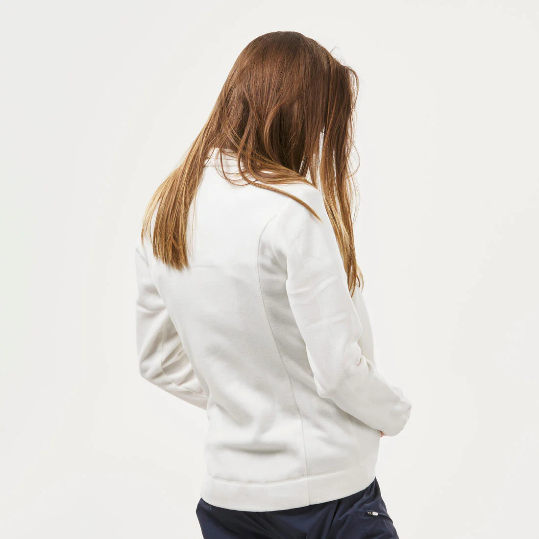 Women’s Mountain Walking Full-zip Fleece MH100 - Image 8
