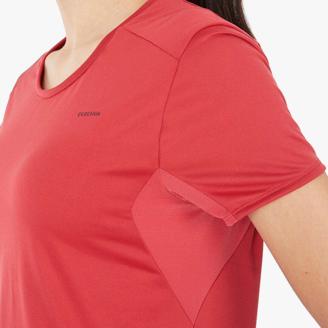 Women’s Mountain Walking Short-Sleeved T-Shirt MH100 - Image 8
