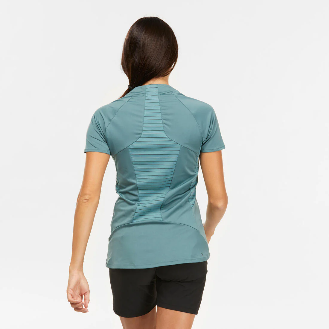 Women's Mountain Walking Short-Sleeved T-Shirt MH500 - Image 7
