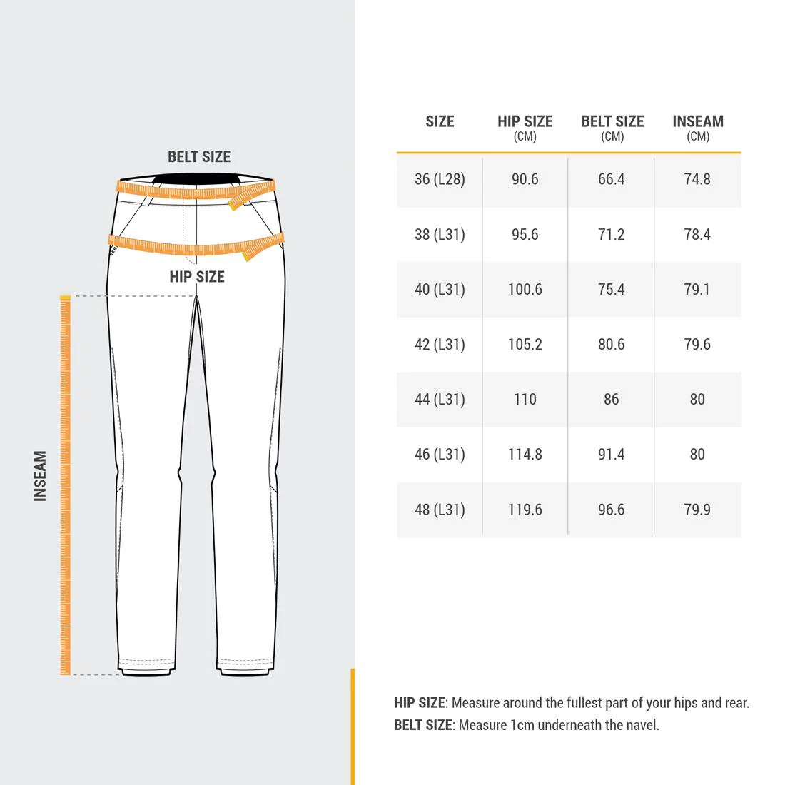 Women's Mountain Walking Trousers MH100 - Image 7