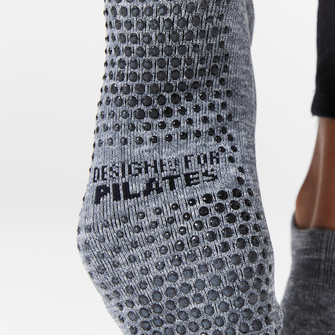 Women's Non-Slip Fitness Socks 500 - Image 9