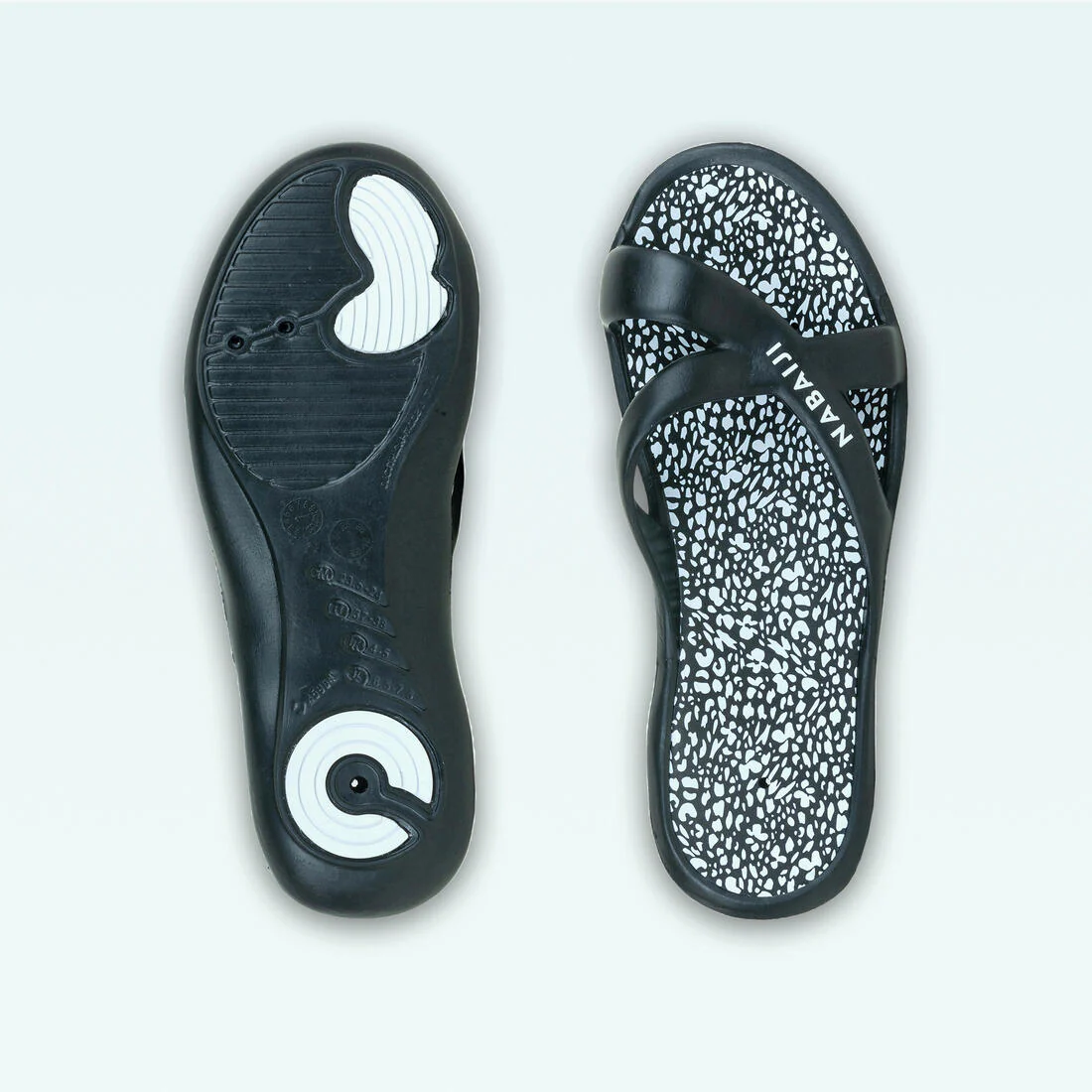 Women's pool sandals - Slap 500 print - Lay - Image 8