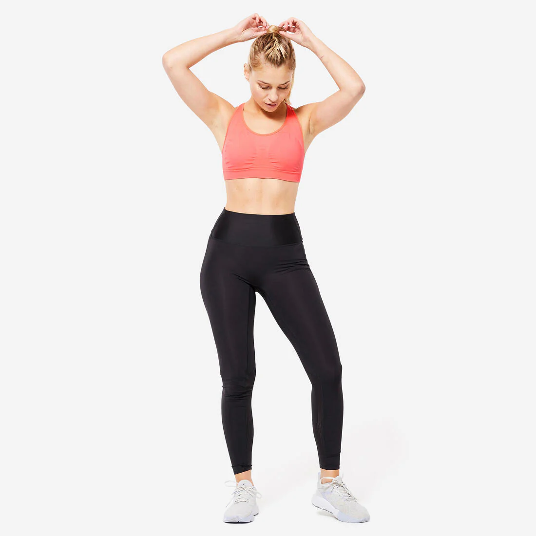 Women's Seamless Muscle Back Medium-Support Sports Bra - Image 4