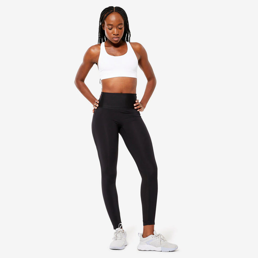 Women's Seamless Muscle Back Medium-Support Sports Bra - Image 5
