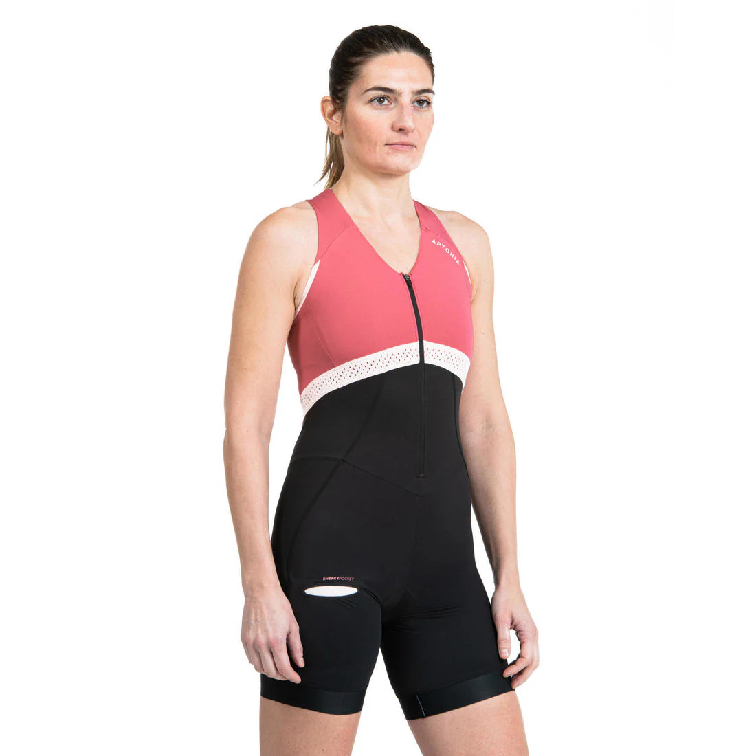Women's Short-Distance SD Triathlon Trisuit - raspberry pink - Image 2