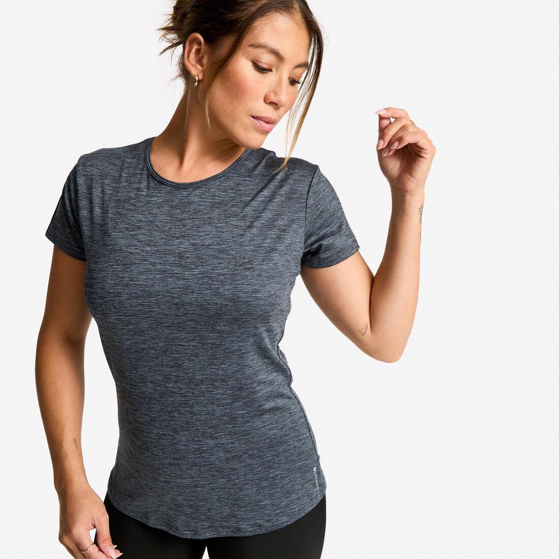 Women's Short-Sleeved Cardio Fitness T-Shirt