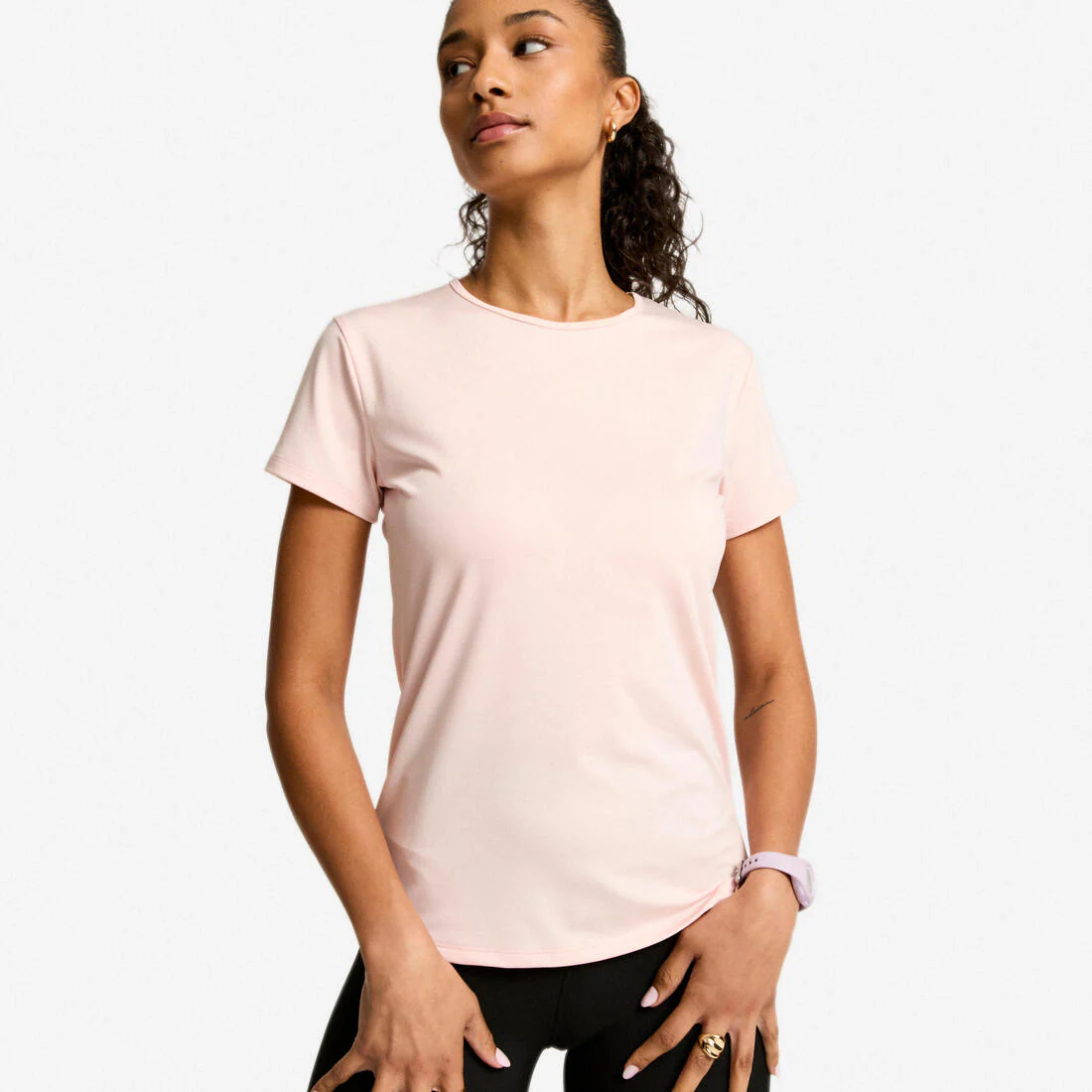 Women's Short-Sleeved Cardio Fitness T-Shirt - Image 17