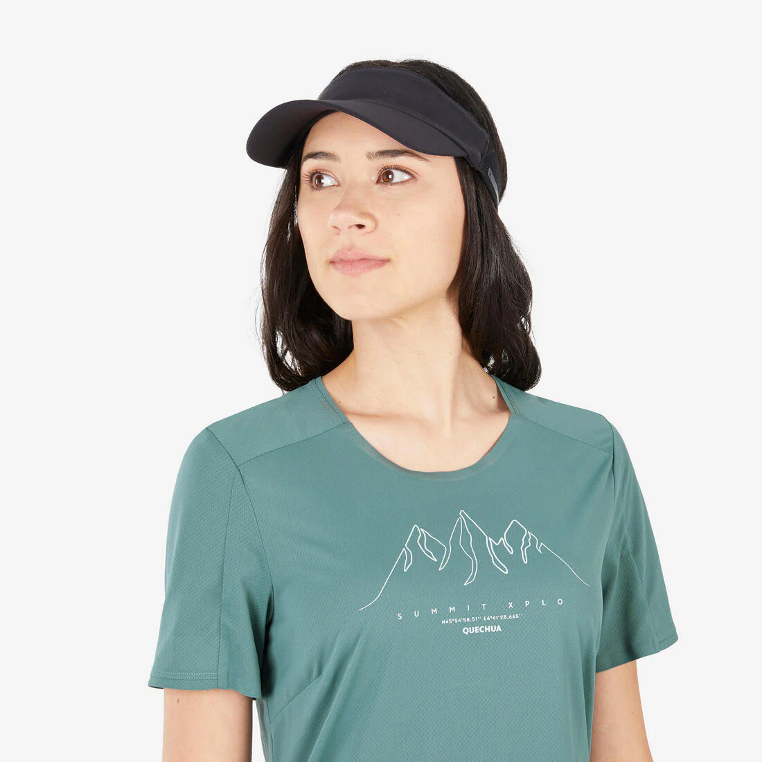 Women’s short-sleeved hiking T-shirt, MH500 - Image 12
