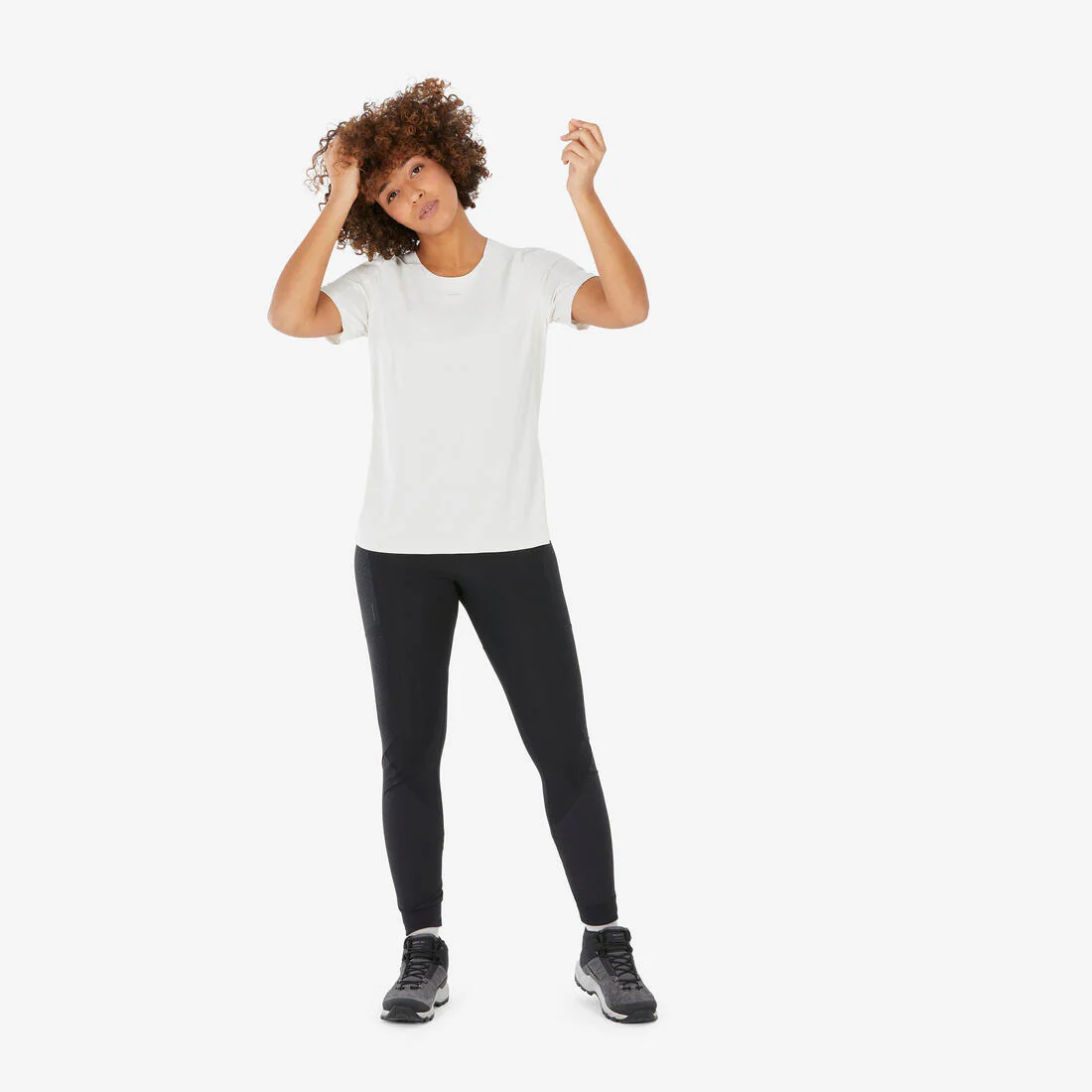 Women’s short-sleeved hiking T-shirt, MH500 - Image 14