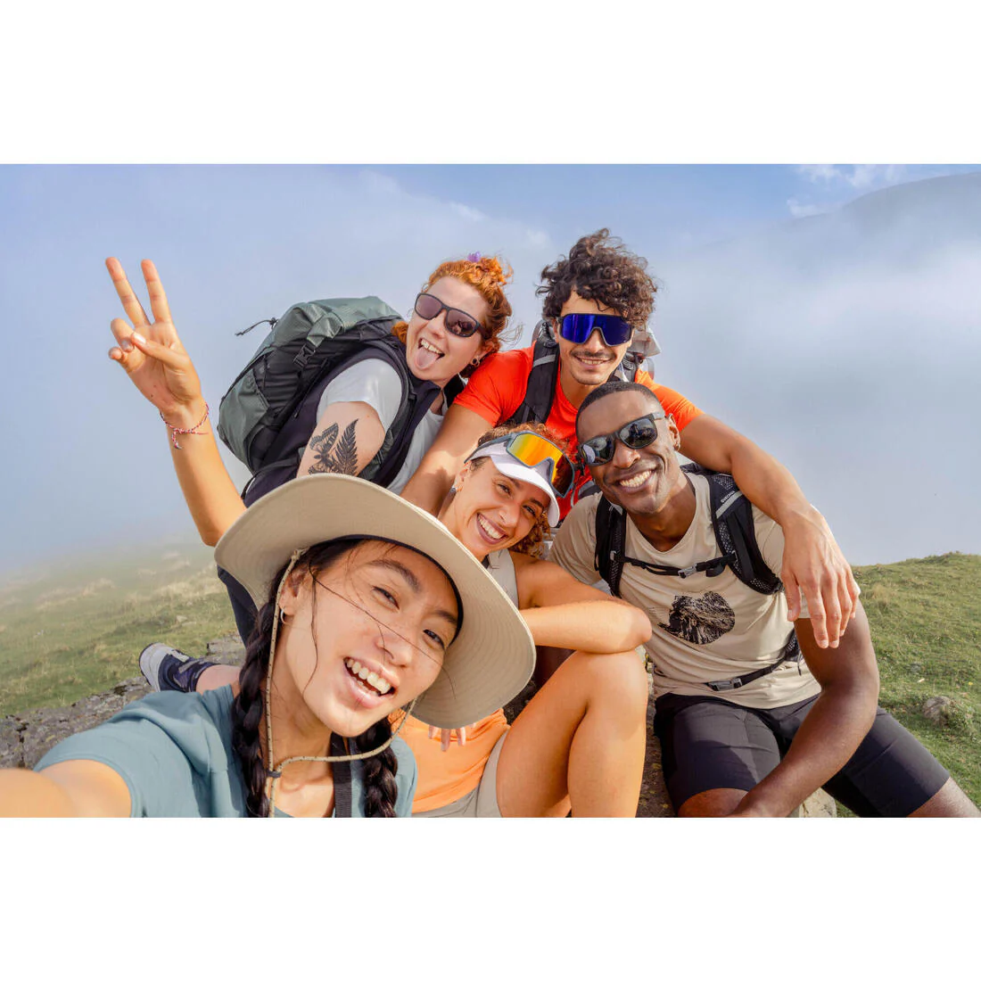 Women’s short-sleeved hiking T-shirt, MH500 - Image 34