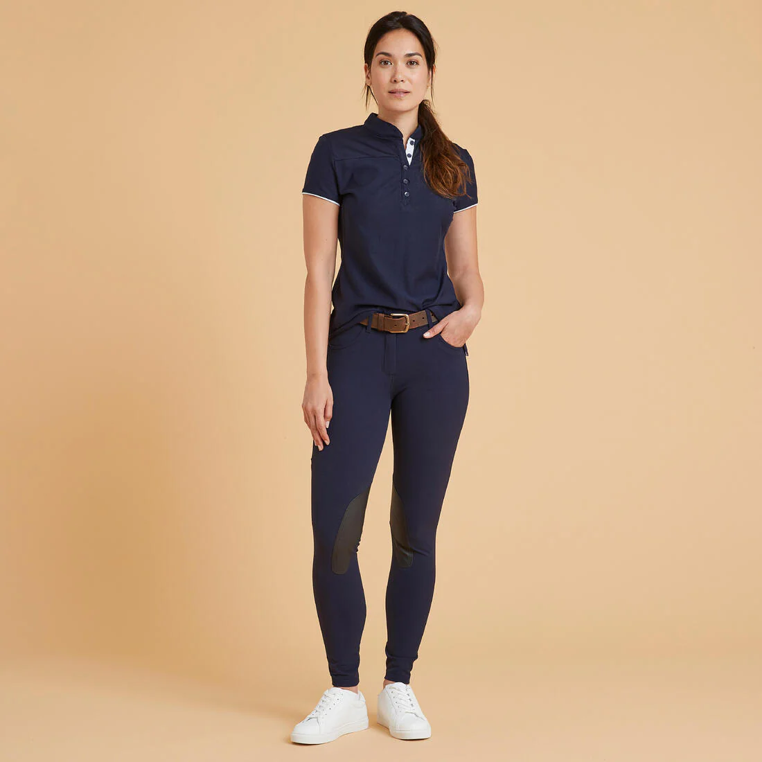 Women's Short-Sleeved Horse Riding Polo - Image 4