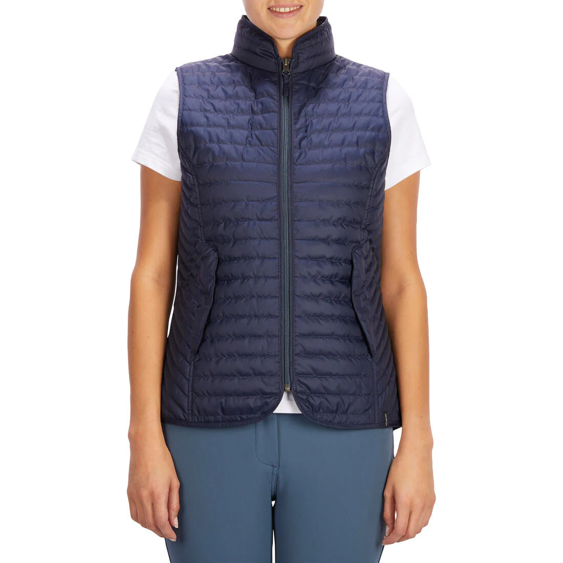 Women's Sleeveless Horse Riding Down Jacket 100 - Image 11