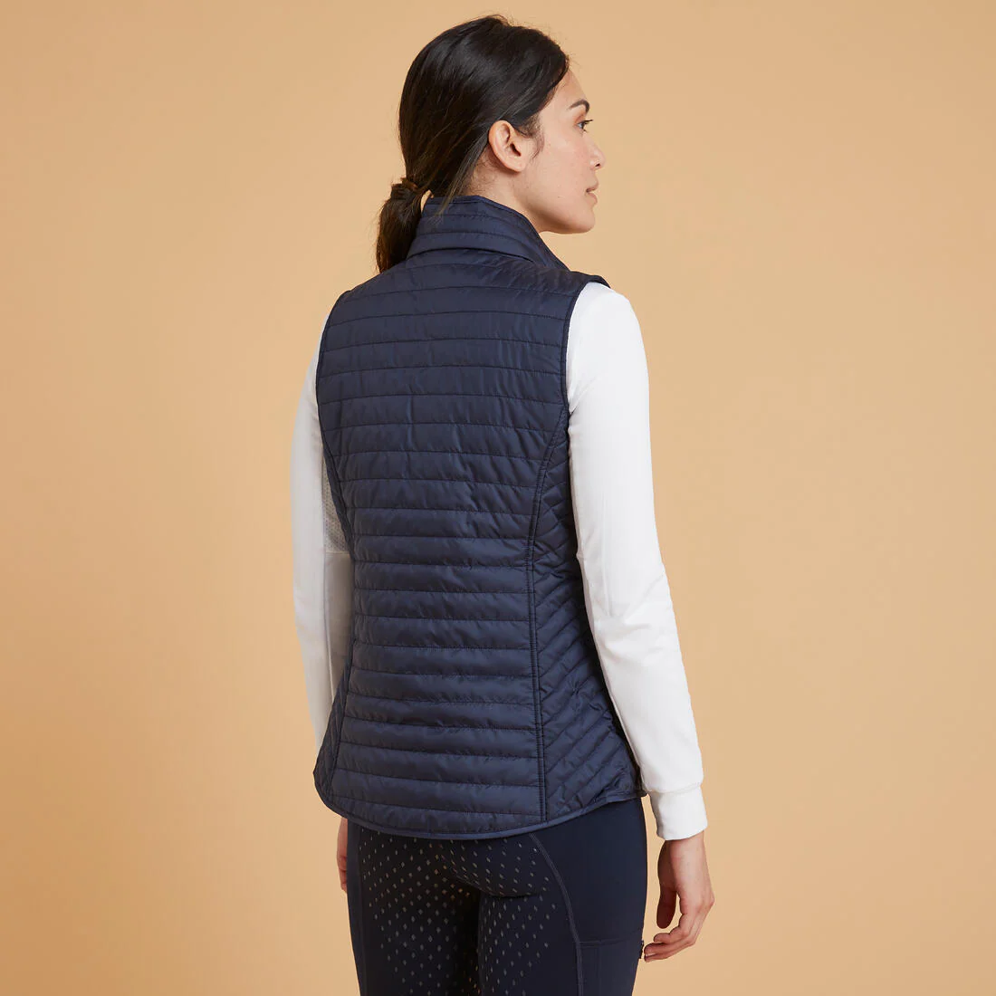 Women's Sleeveless Horse Riding Down Jacket 100 - Image 5