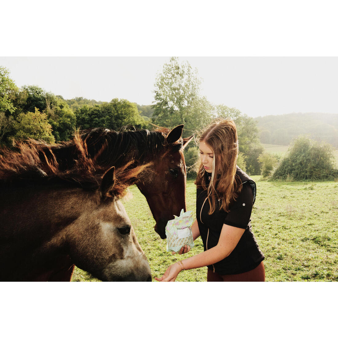 Women's Sleeveless Horse Riding Down Jacket 500 Zip - Image 8