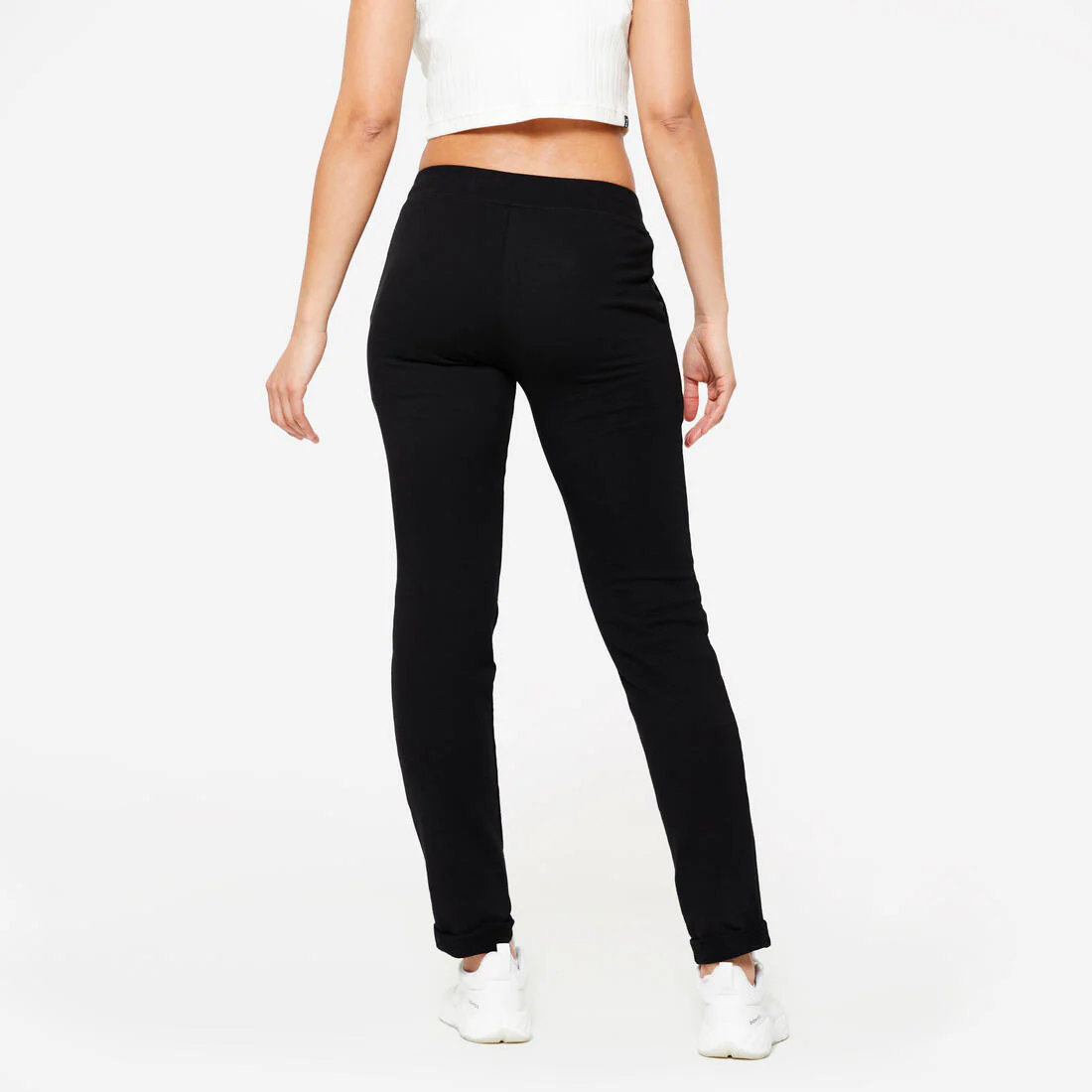 Women's Slim-Fit Fitness Jogging Bottoms 500 - Image 7