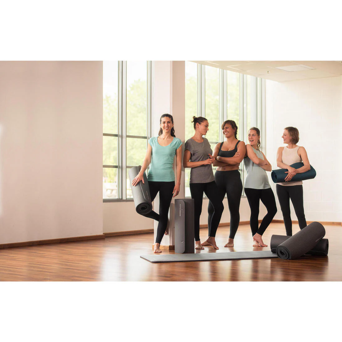 Women's Slim-Fit Fitness Salto Leggings 100 - Image 15
