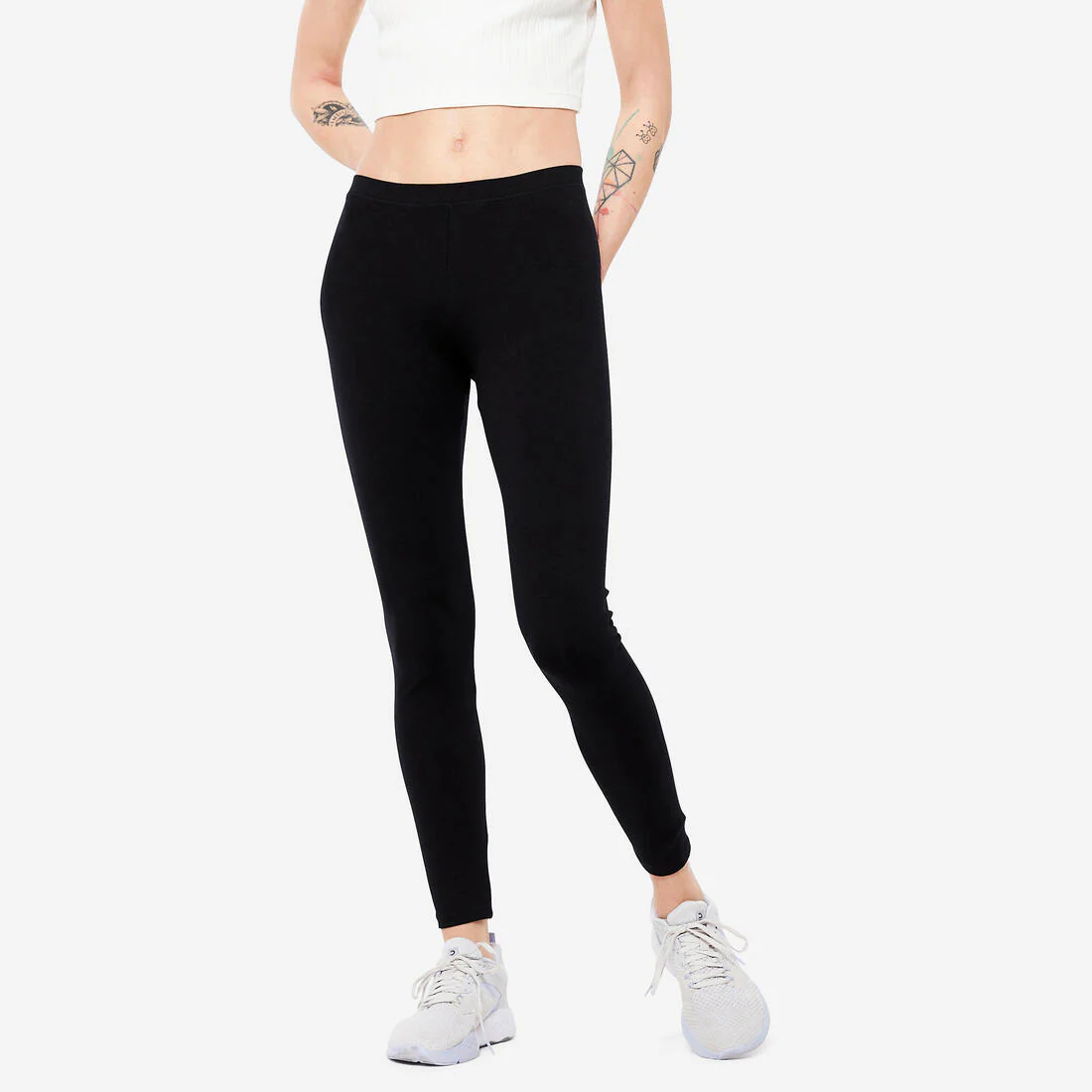 Women's Slim-Fit Fitness Salto Leggings 100 - Image 2