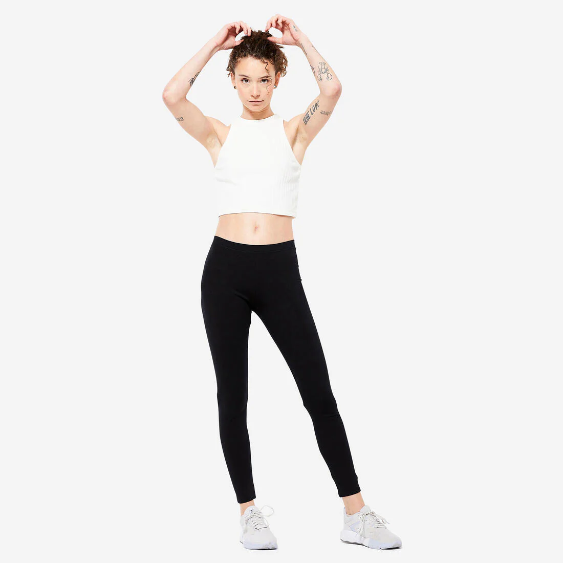 Women's Slim-Fit Fitness Salto Leggings 100 - Image 4