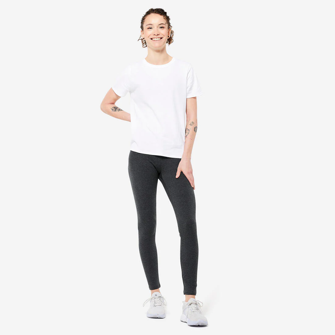 Women's Slim-Fit Fitness Salto Leggings 100 - Image 6