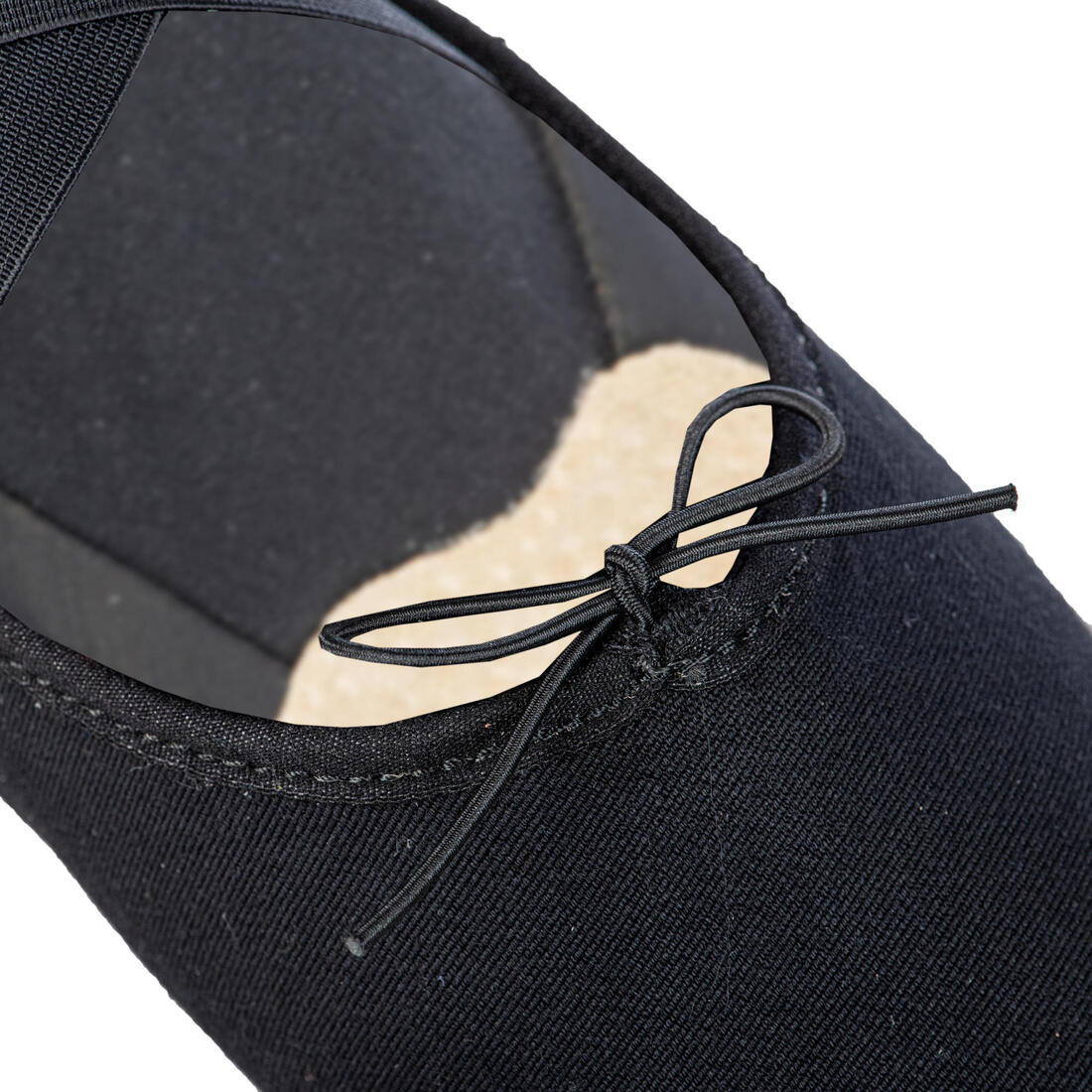 Women's Split-Sole Canvas Demi-Pointe Ballet Shoes - Salmon - Image 5