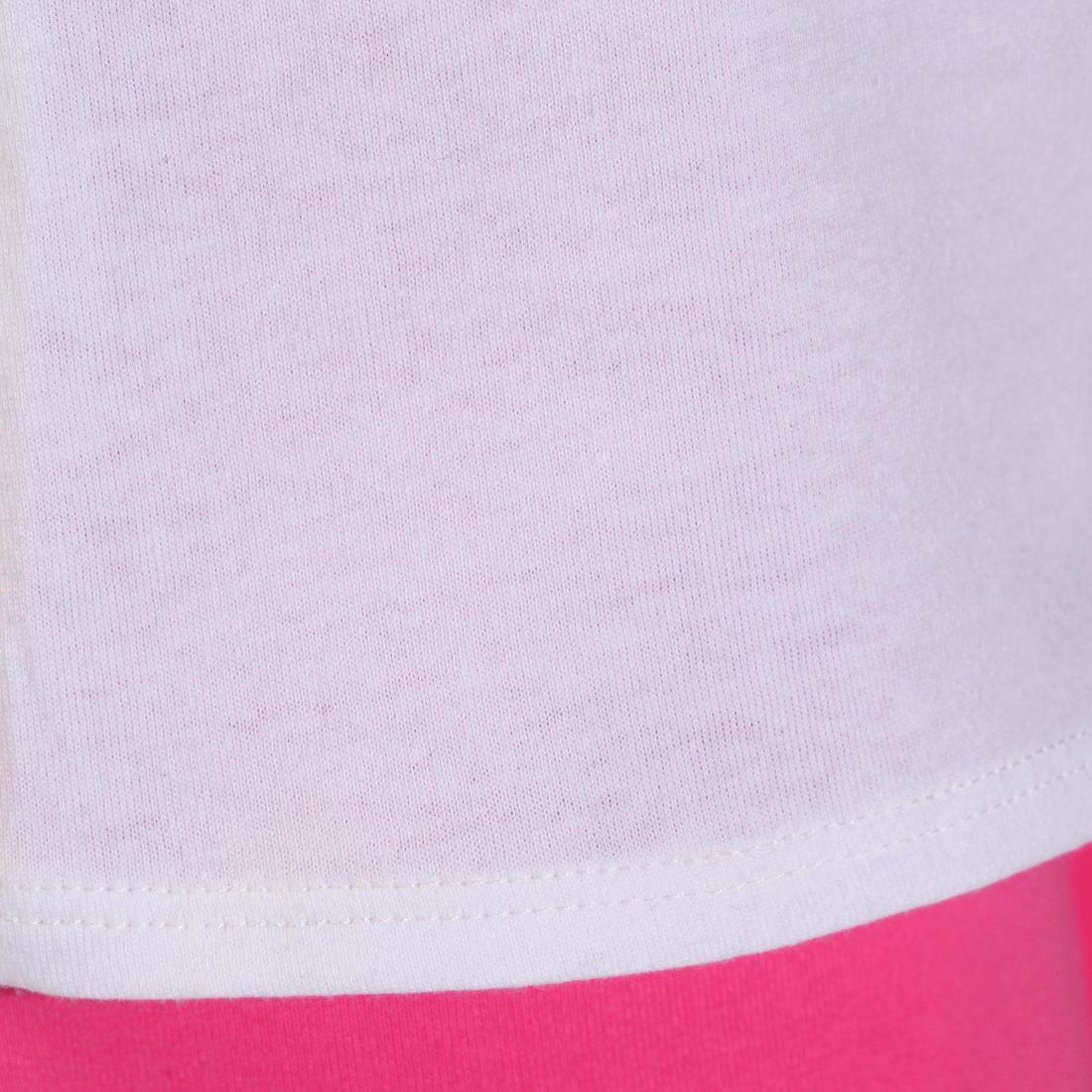 Women's Straight-Cut Crew Neck Cotton Fitness Tank Top 100 - Icy - Image 14