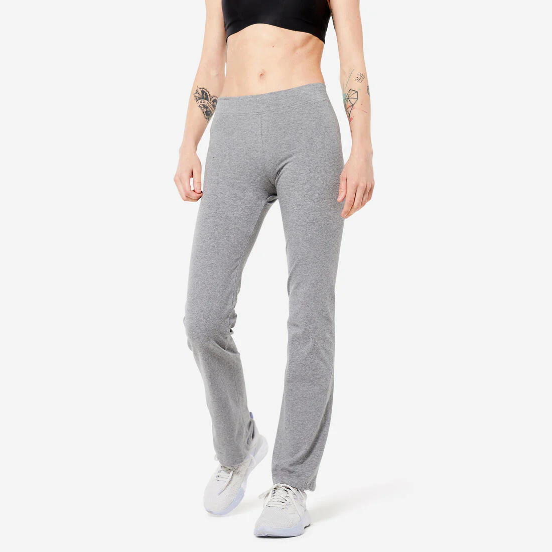 Women's Straight-Cut Fitness Leggings Fit+ 500