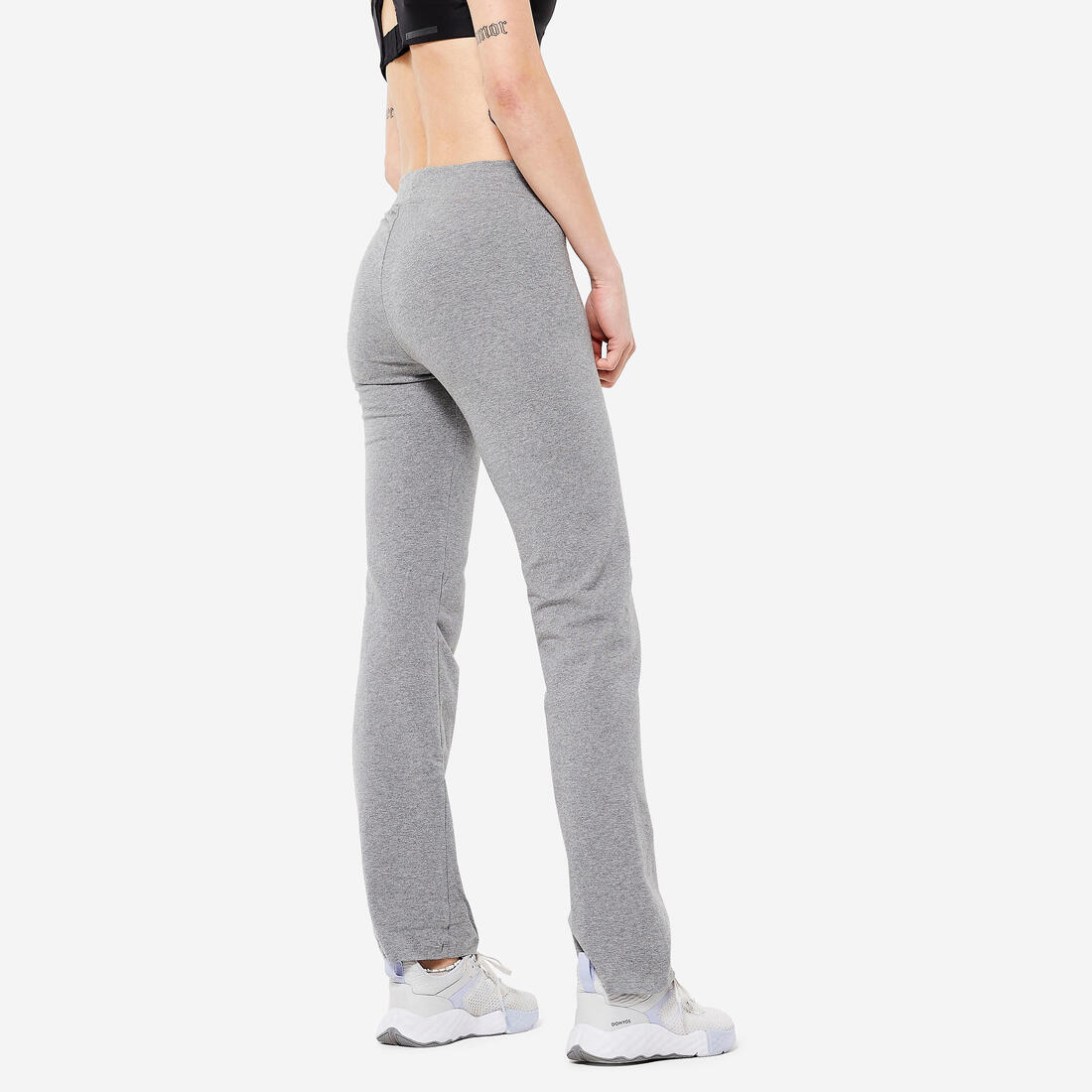 Women's Straight-Cut Fitness Leggings Fit+ 500 - Image 7