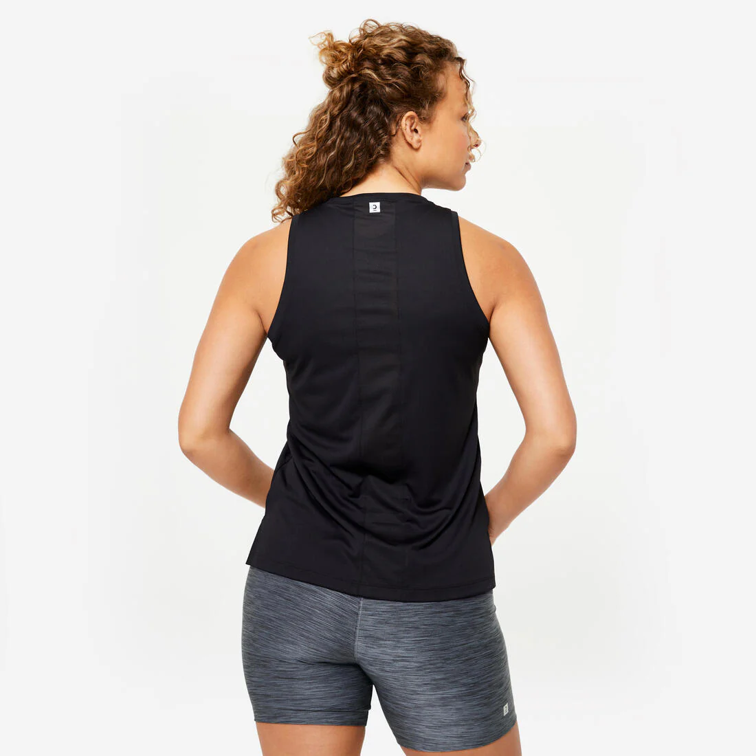 Women's Straight-Cut Fitness Tank Top - Smoky - Image 4