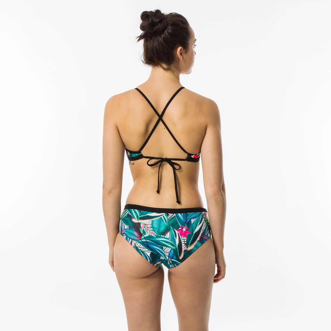 Women's Surfing Crop Top Swimsuit Top with open back ANDREA SUPAI ZENITH - Image 12
