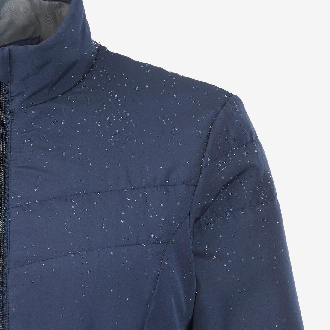 Women’s synthetic trekking down jacket MT50 5°C - Blue - Image 11