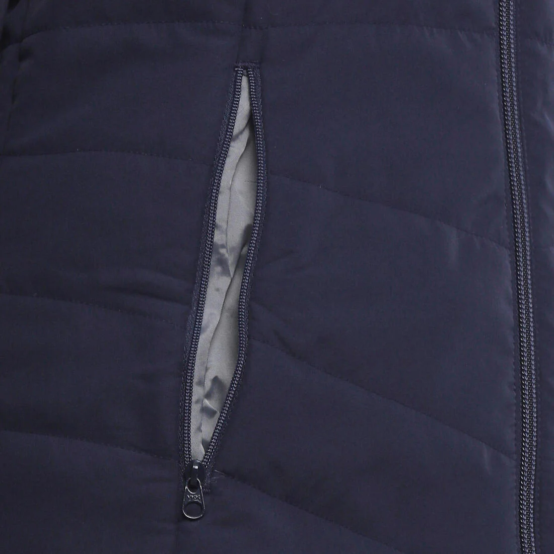 Women’s synthetic trekking down jacket MT50 5°C - Blue - Image 9