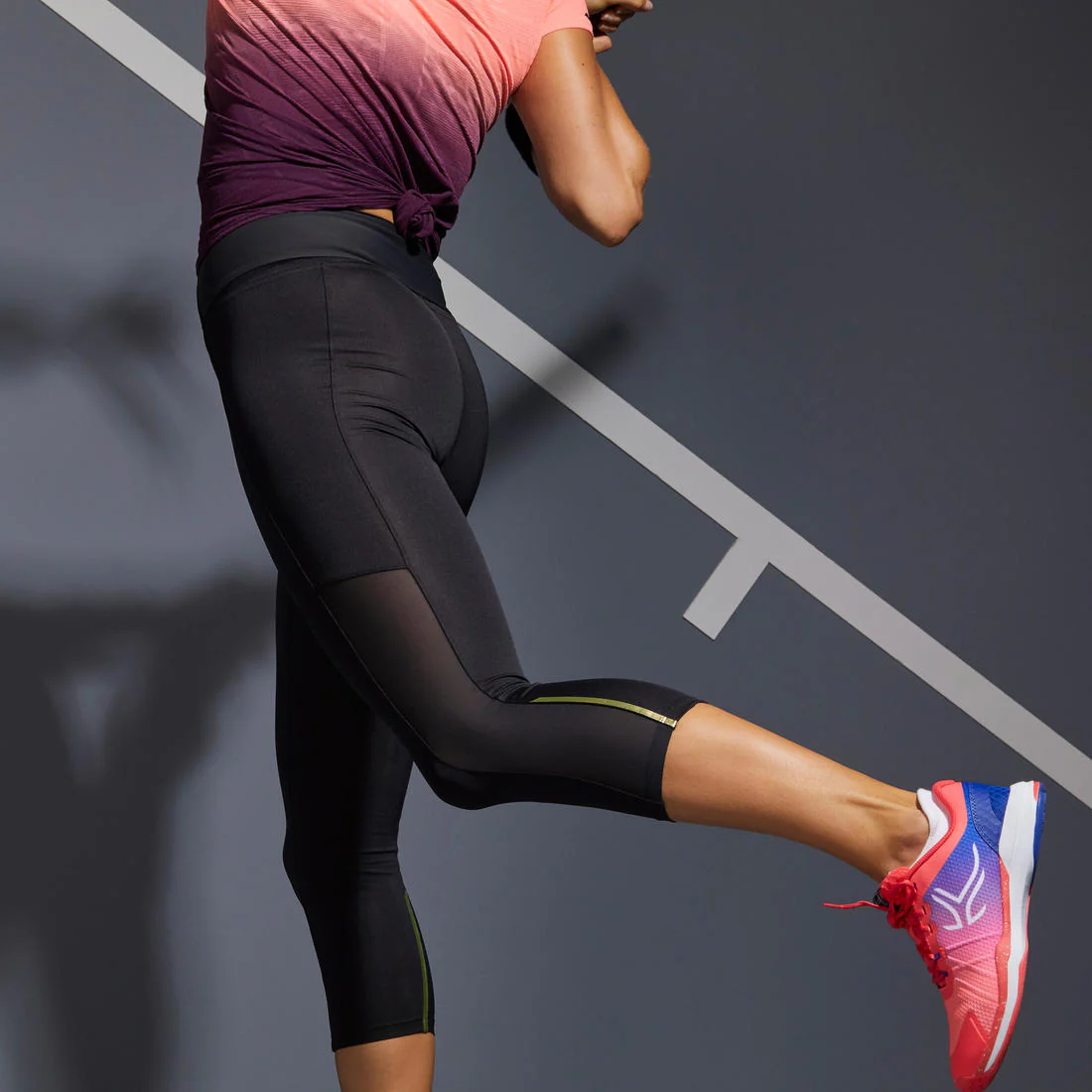 Women's Tennis Quick-Dry Cropped Leggings Hip Ball - Image 14