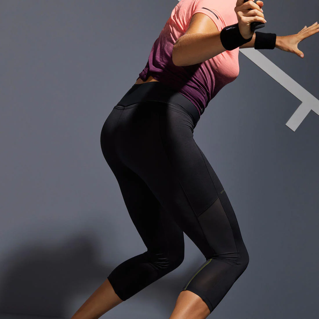 Women's Tennis Quick-Dry Cropped Leggings Hip Ball - Image 8