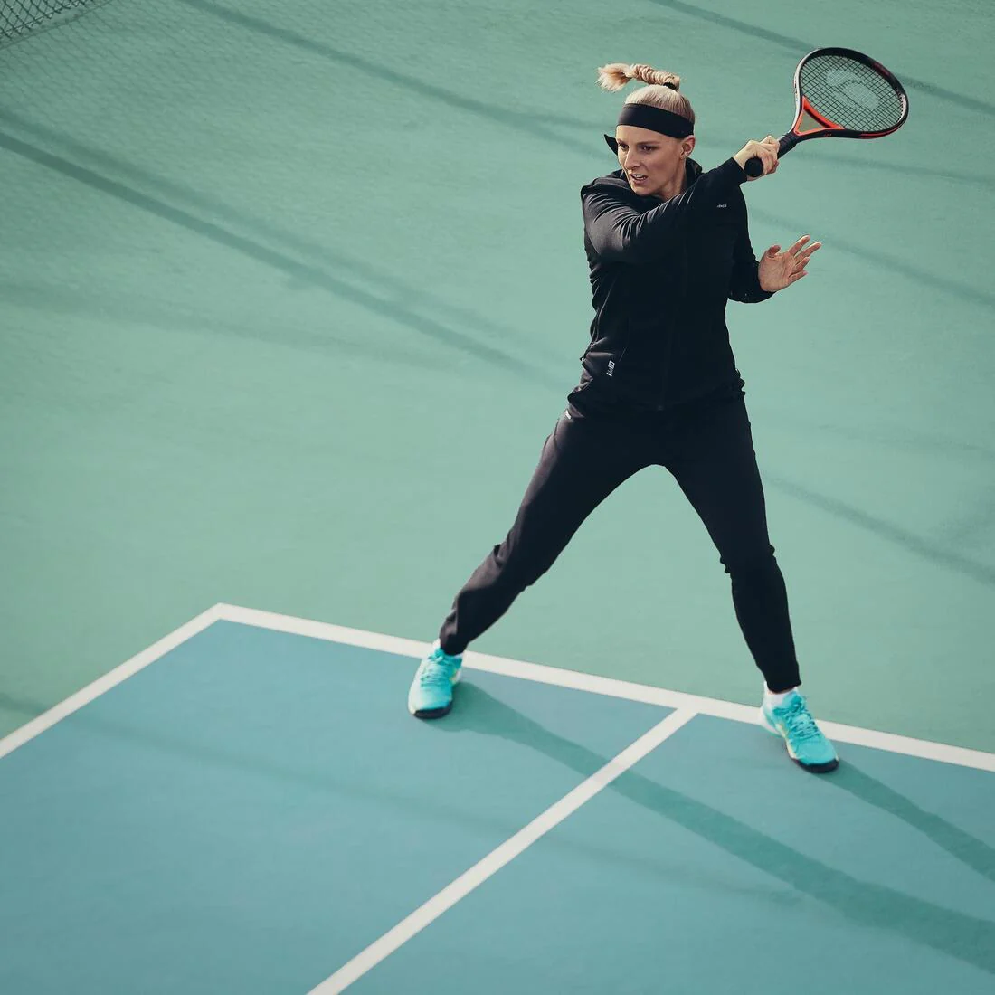 Women's Tennis Quick-Dry Soft Bottoms Dry 900 - Black - Image 7