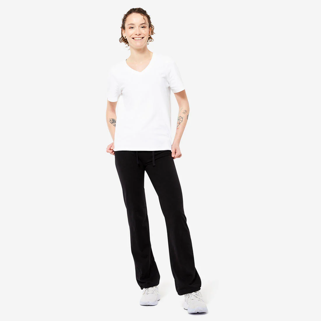 Women's Tightenable Straight Fitness Leggings - Image 3