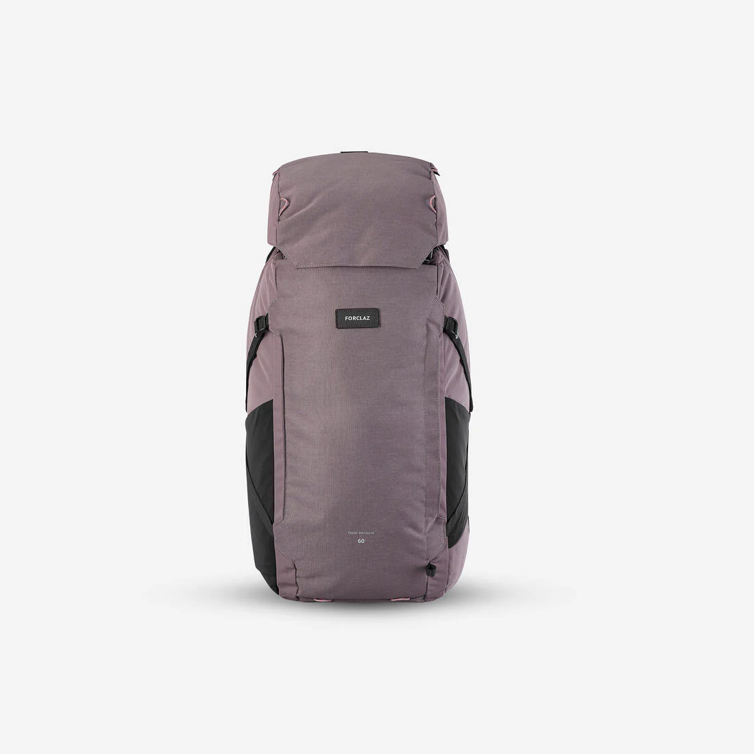 Women's Travel 900 60+6L suitcase-style travel backpack - Brown