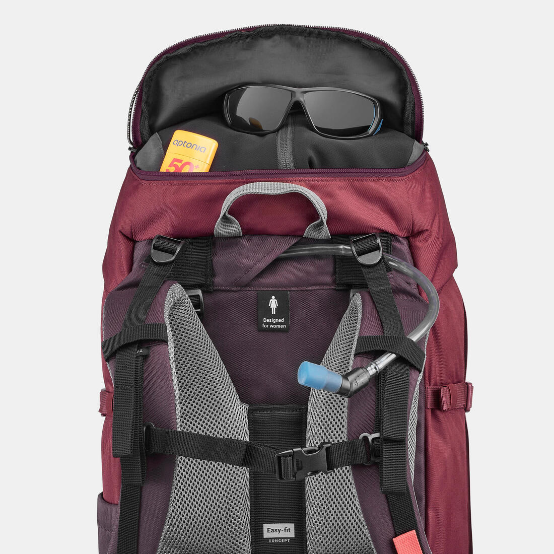 Women's Trekking 50 L Backpack MT100 Easyfit - Image 10